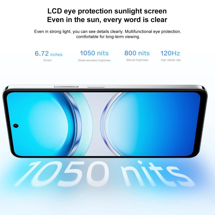 vivo Y300t, 12GB +512GB, Face ID / Side Fingerprint, 6.72 inch Android 15 OriginOS 5 Dimensity 7300 Octa Core, OTG, NFC, Network: 5G, 12GB +512GB vivo Y300t, 12GB +512GB, Face ID / Side Fingerprint, 6.72 inch Android 15 OriginOS 5 Dimensity 7300 Octa Core, OTG, NFC, Network: 5G, 12GB +512GB